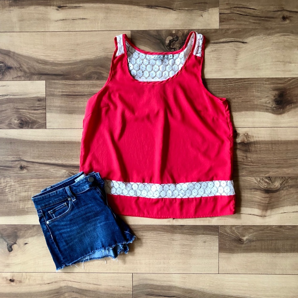 Chloe K Flowy Tank
